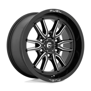 Fuel – D761 CLASH – Black – 18″x9″ 1mm – Summer Wheels – D76118909450